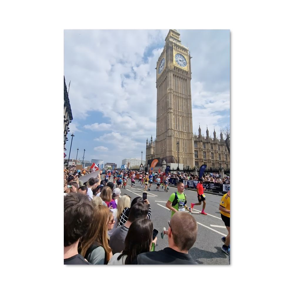 Poster Marathon à Londres – affiche Athlétisme